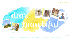 Desktop Screenshot of dearbeautifulboy.com